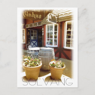Cute Solvang-vykort! Vykort