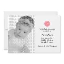 Cute som Button (Rosa)