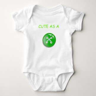 Cute som Button T Shirt