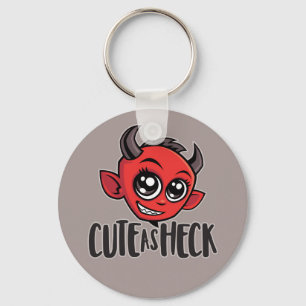 Cute som Heck Djävulen Nyckelring