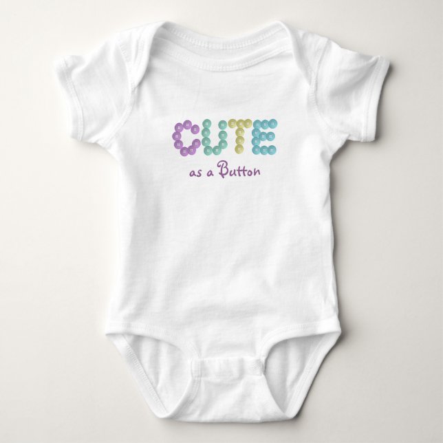 Cute som karosseri för baby tröja (Framsida)