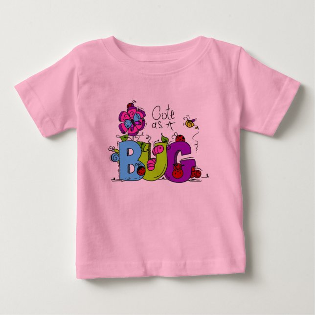 Cute som Kryp Tee Shirt (Framsida)