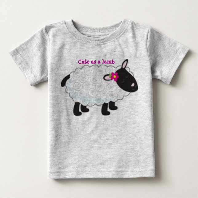 Cute som lymfostergörare tee shirt (Framsida)