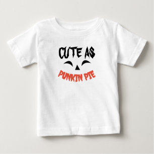 Cute som Punkin Paj Halloween T-shirt Småbarn