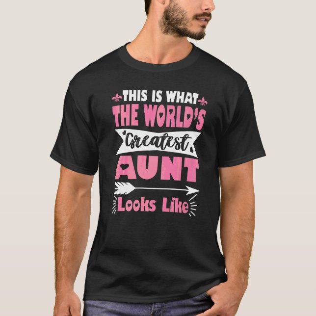 Cute som Underbarare Moster ser ut som Mors dag T Shirt (Framsida)