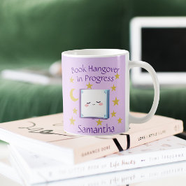Cute Sömnig Bok Mugg