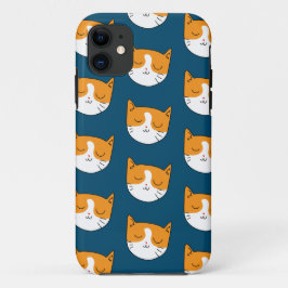 Cute Sömnig Cat Iphone case