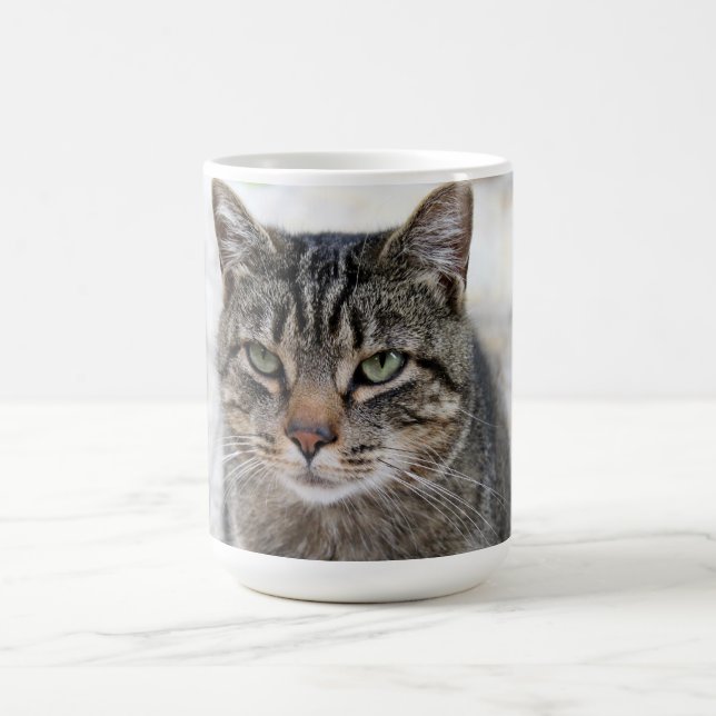 Cute, söt, adlig, katt Mugg (Center)
