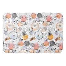 Cute Söt Mönster Rosa och Blue Abstrakt