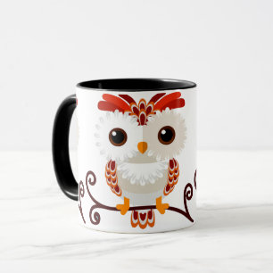 Cute Söt Uggla Mugg