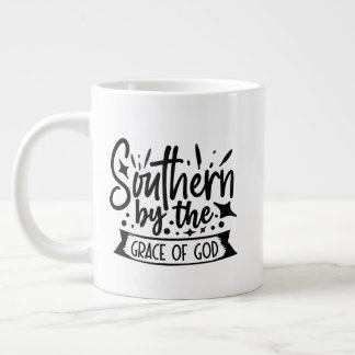 Cute Southern word art  Jumbo Mugg