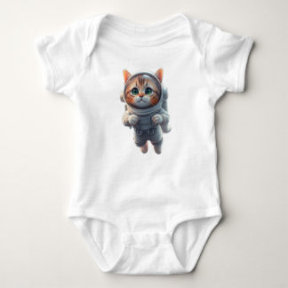 cute space explorer Cat  T Shirt