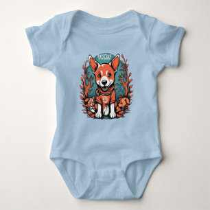 Cute space-hund astronaut-marionett T-Shirt