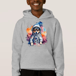 Cute space hund astronaut-valp t shirt