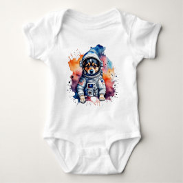 Cute space hund astronaut-valp t shirt