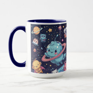 Cute Space Mug – Adorable Galaxy Design Mugg