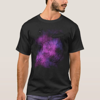 Cute Space Sak T Shirt