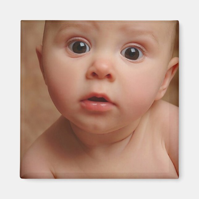 Cute Spädbarn Magnet (Framsidan)