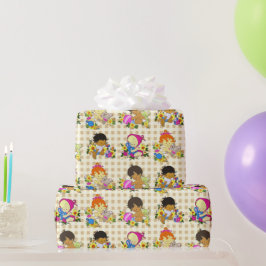 Cute Spädbarn Retro Colorful Beige Play Presentpapper