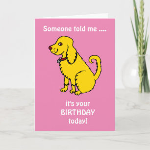 Cute Spain Birthday Kort