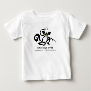 Cute Spara AYE - AYES - Endangångna arter - djur T Shirt