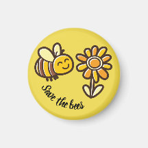 Cute spara the bi magnet gift