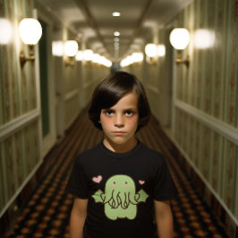 Cute Spawn of Cthulhu Lovecraft Halloween T Shirt