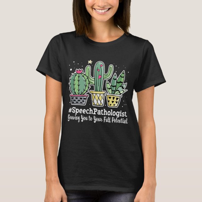Cute Speech Pathologist Appreciation Week Back to  T Shirt (Framsida)