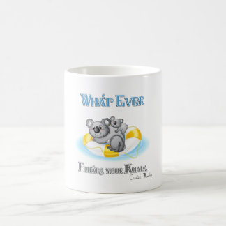 CUTE Spelar ingen roll Flyter din Koala Kaffemugg