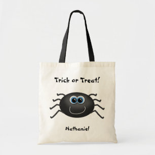 Cute Spider Bus eller godis Tote Bag Tygkasse
