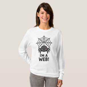 Cute Spider-🕷️ ✨ Roligt för Webben av tecknad" T Shirt