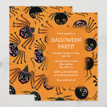 Cute Spiders Halloween fest