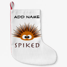 Cute Spiked Orange Sea Urchin Liten Julstrumpa