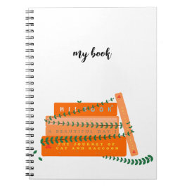 Cute Spiral bärbar dator | Min Bok Anteckningsbok