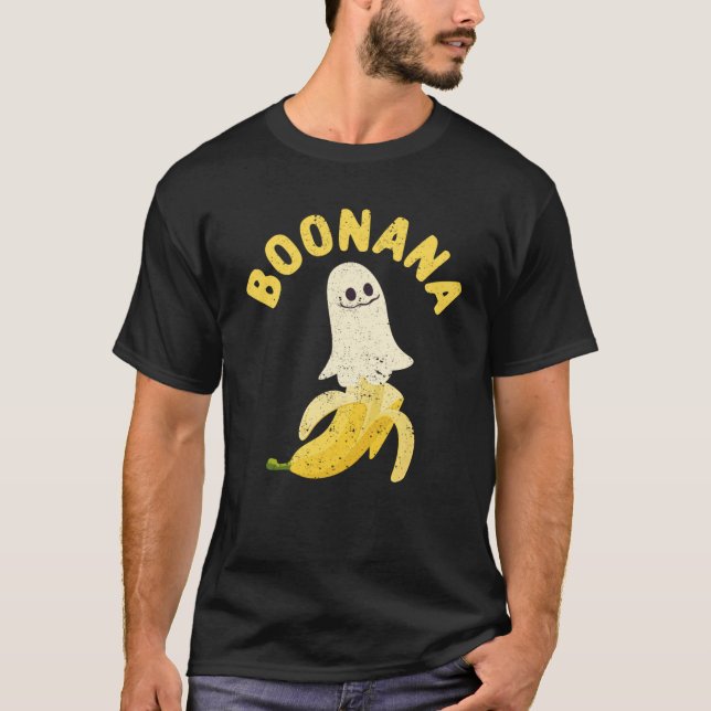 Cute spökbanan Halloween-kostym T Shirt (Framsida)