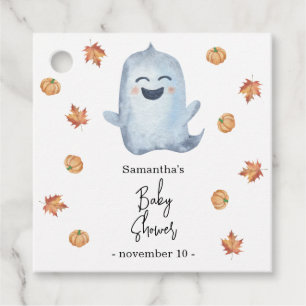 Cute spöke - babydusch gåvor etiketter