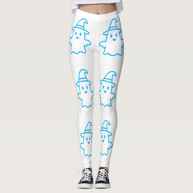 Cute spöke - Hallowee Leggings (Framsida)