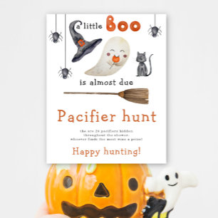 Cute spöke - Nappar jagar babydusch Poster