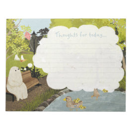 Cute spöke - sommardammen i Anka Anteckningsblock