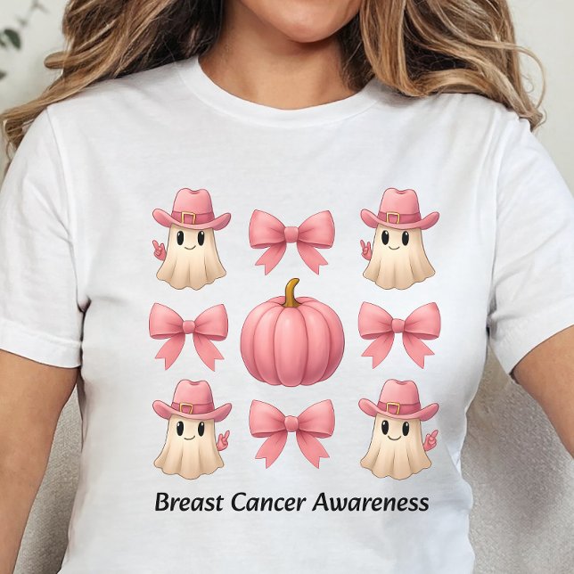 Cute spöken, Bröstcancer överlevande T-shirt, T Shirt (Skapare uppladdad)