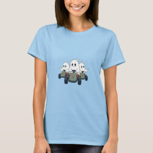 Cute spöken car racingT-Shirt T Shirt
