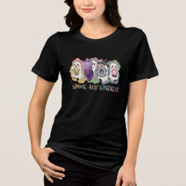 Cute Spöken Crystals Halloween Magic Aesthetic T Shirt