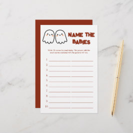 Cute Spöken Namn, skam för Twin Spädbarn