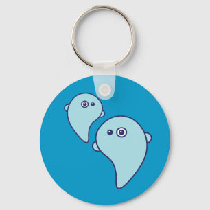 Cute Spöken Nyckelring