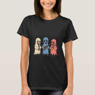 Cute spöken spelar musikinstrument t shirt