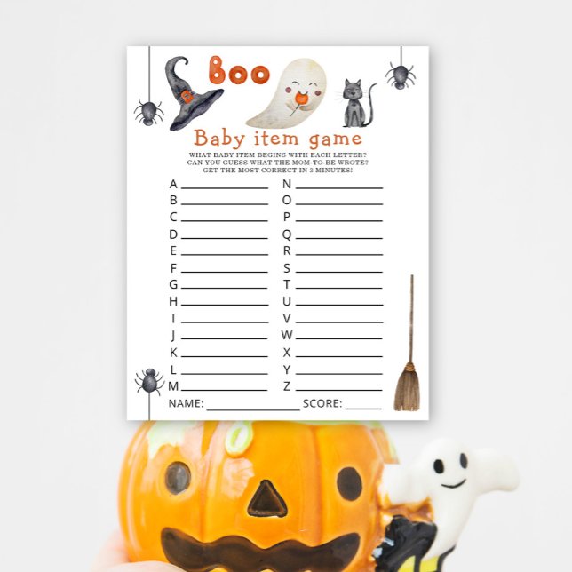 Cute-spöket - Baby-artikelspel. Barnstödsspel (Skapare uppladdad)