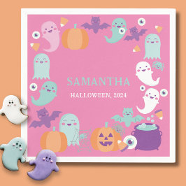 Cute spöket halloween fest pappersservett