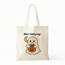 Cute spöket Halloween-kandväska