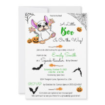 Cute spökpumpor Halloween Baby Shower