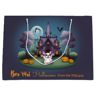 Cute spökpumpor Haunted House Halloween